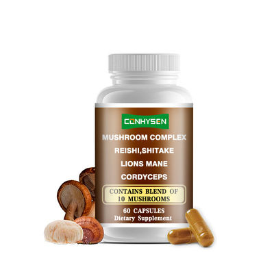 Capsule complesse di funghi supportano la salute immunitaria intestinale