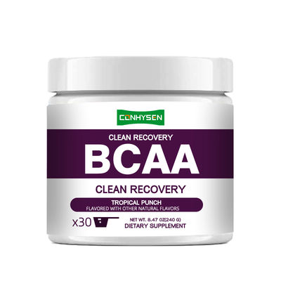 Custom Clean Recovery BCAA Powder 100% Vegan Boost Prestazioni Cognitive Funzione Cerebrale