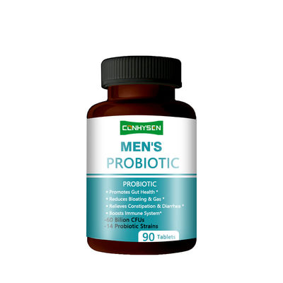 Capsule Probiotici Uomo Riduce Gonfiore e Gas per la Salute