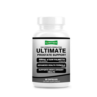 Personalizzazione di fabbrica Capsule Ultimate Prostate 600mg di Saw Palmetto Riduzione della caduta dei capelli