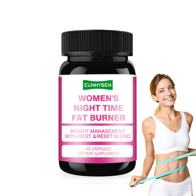 Capsule bruciatrici di grasso di buona qualità per donne di notte supportano la digestione e il recupero muscolare