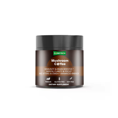 Bevanda rinfrescante a basso prezzo aumenta l'energia Funghi Caffè con Cordyceps Reishi Senza Glutene
