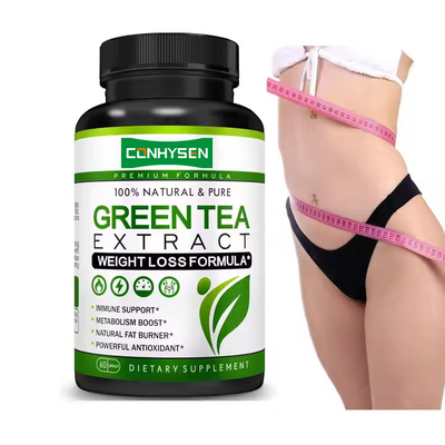 Capsule di tè verde naturale al 100% per favorire la perdita di peso, integratore dimagrante