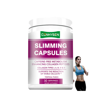 Capsule Dimagranti Supportano la Riduzione della Cellulite Visibile Integratore Brucia Grassi