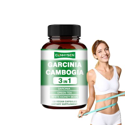Capsule vegane 3 in 1 Capsule di Garcinia Cambogia supportano la perdita di peso