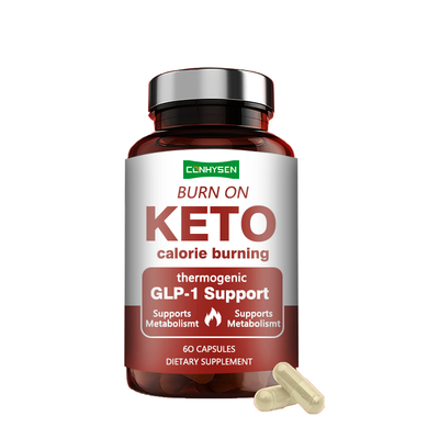Keto Capsule Perdita di peso Capsule Supporta il Metabolismo Supplemento per la Bruciatura delle Calorie