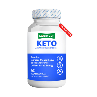 Le capsule di KETO bruciano i grassi Supplemento aumenta la resistenza con il mix di Keto proprietario