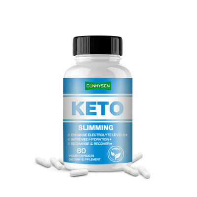 Capsule dimagranti KETO Private Label Migliorano i livelli di elettroliti per un peso sano migliore