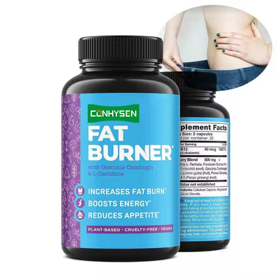 Bruciagrassi Premium a base vegetale con Garcinia Cambogia L-Carnitina Aumenta il metabolismo Riduce l'appetito Disintossica Energizza