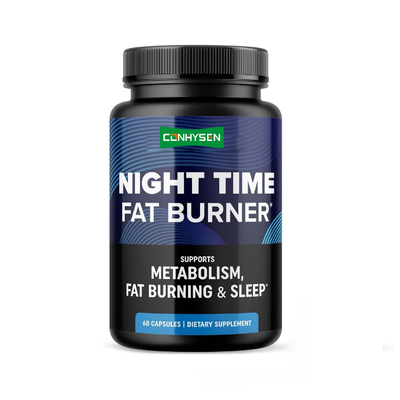 Booster per il metabolismo del bruciatore di grasso notturno Supporta il sonno profondo Perdita di grasso della pancia Rilassamento
