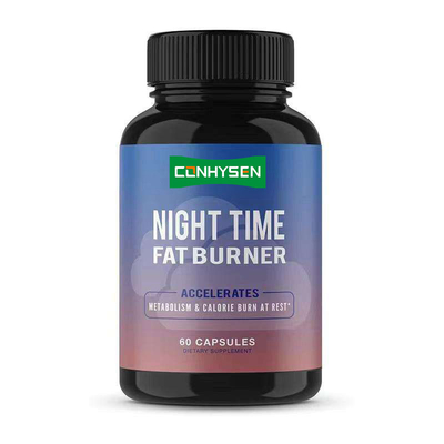 OEM Bruciatore di grasso notturno Bloccante dei carboidrati Booster del metabolismo Soppressore dell' appetito per uomini e donne Capsula bruciatore di grasso notturno