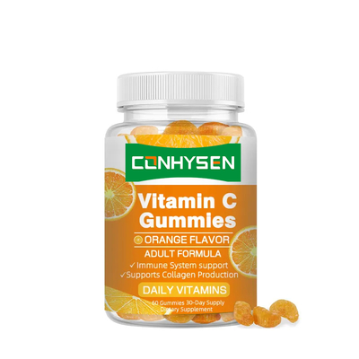 OEM Immunity Boosting Halal Gummy Fortificare l'energia Migliorare la digestione Vitamine C Gummies Candy
