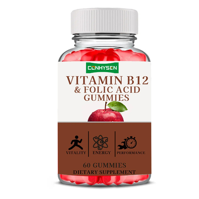 Gommosi alla vitamina B12, integratore naturale a base di erbe, salute immunitaria, gommosi alla vitamina B6