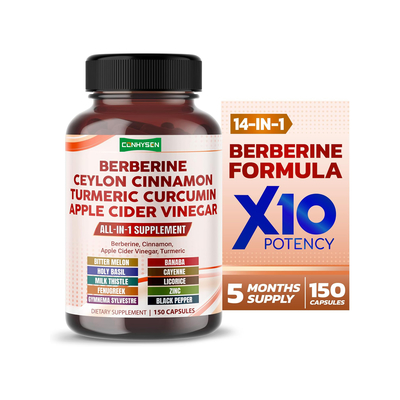 Capsule di disintossicazione di aceto di sidro di mele di alta qualità con enzimi digestivi supportano il metabolismo Gestione del peso Salute intestinale