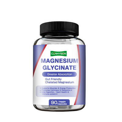 Le capsule di glicinato di magnesio personalizzate favoriscono la digestione salute del cuore e del sistema immunitario