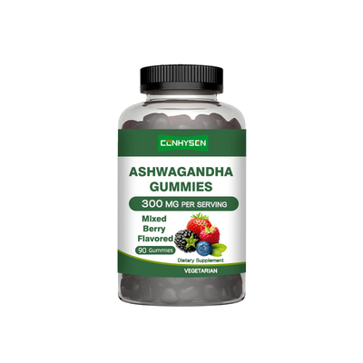 Gommosi all'Ashwagandha con estratto KSM-66 per energia e supporto al sonno