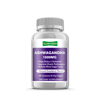Ashwagandha Gummies 18 mesi di durata riducono i livelli di zucchero nel sangue