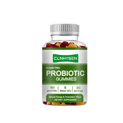 OEM Probiotici Gummies 5B CFU per la salute intestinale Sapore personalizzato