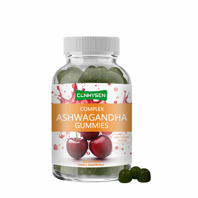 Gommosi Probiotiche all'Ashwagandha con Vitamina D 60ct per Chiarezza Diurna