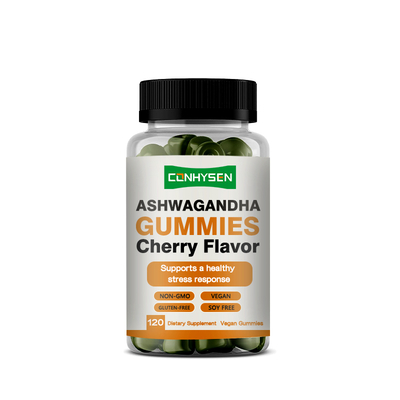 Gommosi di Ashwagandha 60 unità con Vitamina D2 per il Supporto Immunitario