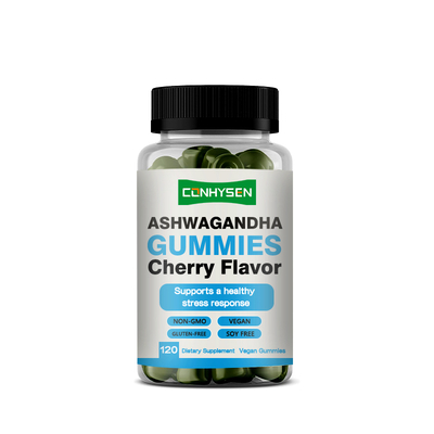 Ashwagandha gomme probiotiche con vitamina D2 500% DV
