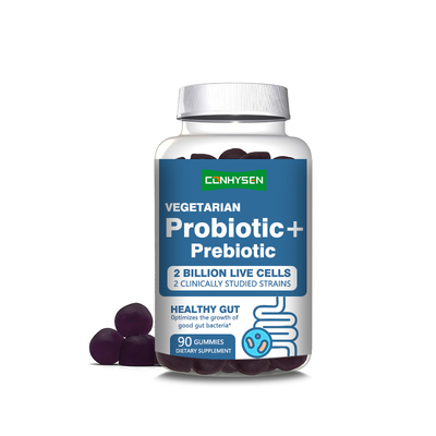 Prodotto di fabbrica Probiotici Prebiotici gomme Salute del tratto intestinale e immuno