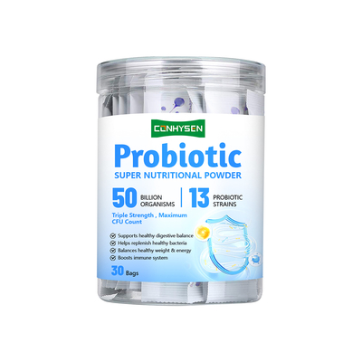 Polvere nutrizionale probiotica personalizzata ODM per l'equilibrio della flora intestinale e il supporto digestivo