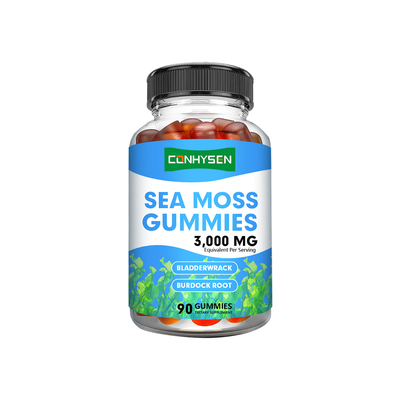 Fabbrica gomma di gomma di muschio di mare Caramelle Supporto Salute Capelli Pelle Unghie Fornitore