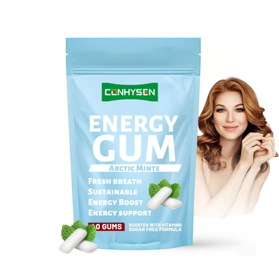 Factory Energy Gum Reduce Fatigue Boost Energy Supplement Manufacturer