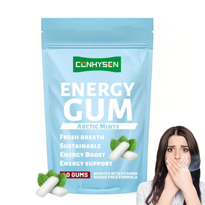 Fornitore di gomme da masticare personalizzate con xilitolo per alito fresco e miglioramento della concentrazione