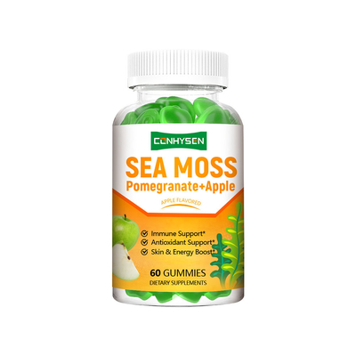 Muschio di mare gomma di mele Produttore di integratori aromatizzati Supporto immunitario