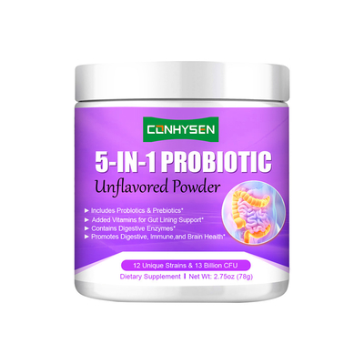 Factory Manufacturer Boost Metabolism with Prebiotic 5-In-1 Probiotic Powder