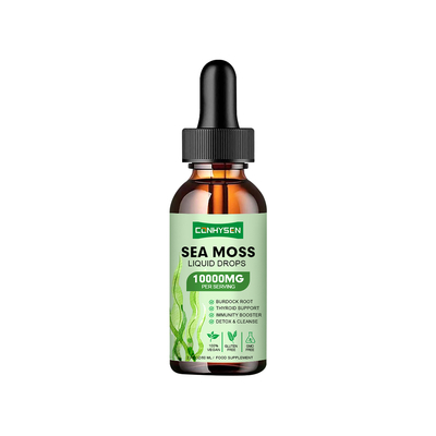 100% vegano gomma liquida di muschio marino detergente e disintossicante