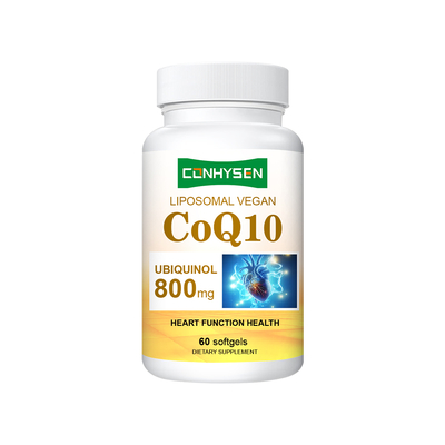 Liposomica CoQ10 Softgels Fornitore Custom Salute Funzione del cuore e del cervello