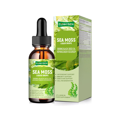 Supporto personalizzato per la funzione tiroidea Gocce liquide di muschio marino naturale in fabbrica