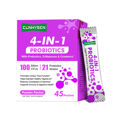 Aumenta l'Immunità Digestione Adulti Probiotici 4-In-1 Polvere Vendita all'Ingrosso di Fabbrica