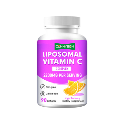 Fabbrica di fornitori Supporto all'infiammazione Vitamina C liposomica 2200 mg Softgels