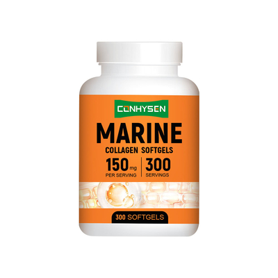 Softgels di collagene marino per la salute di capelli, pelle e unghie OEM/ODM personalizzato