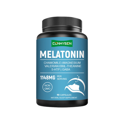Capsule di melatonina naturale Fornitore Supporto alla funzione cerebrale Marchio personalizzato