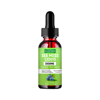 Sea Moss Liquid Drops 7-In-1 Supporto Immunitario Antiossidante Produttore Fornitore