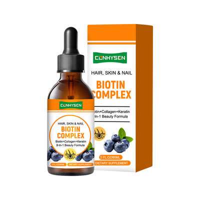 Formula di bellezza Biotina Collagene Cheratina 8-in-1 per capelli, pelle e unghie - Vendita all'ingrosso personalizzata