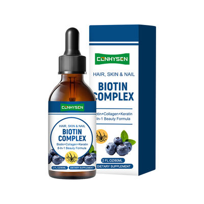 Biotina Complex Gocce Liquide Donne Uomini Bellezza Benessere Supporto Salute