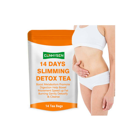 Produttore Fabbrica 14 Giorni Dimagrimento Te' detox Supporto al metabolismo Salute digestione