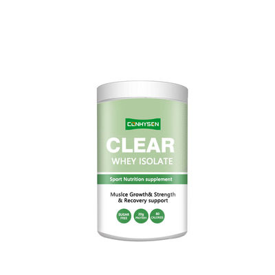 Produttore Personalizzato Clear Whey Isolate Supporto per la Crescita Muscolare e la Forza
