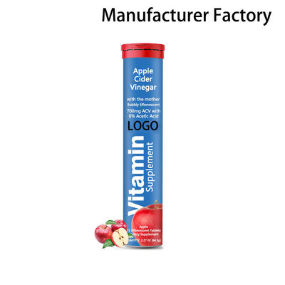 Vendita all'ingrosso in fabbrica di compresse effervescenti di aceto di sidro di mele per dimagrire